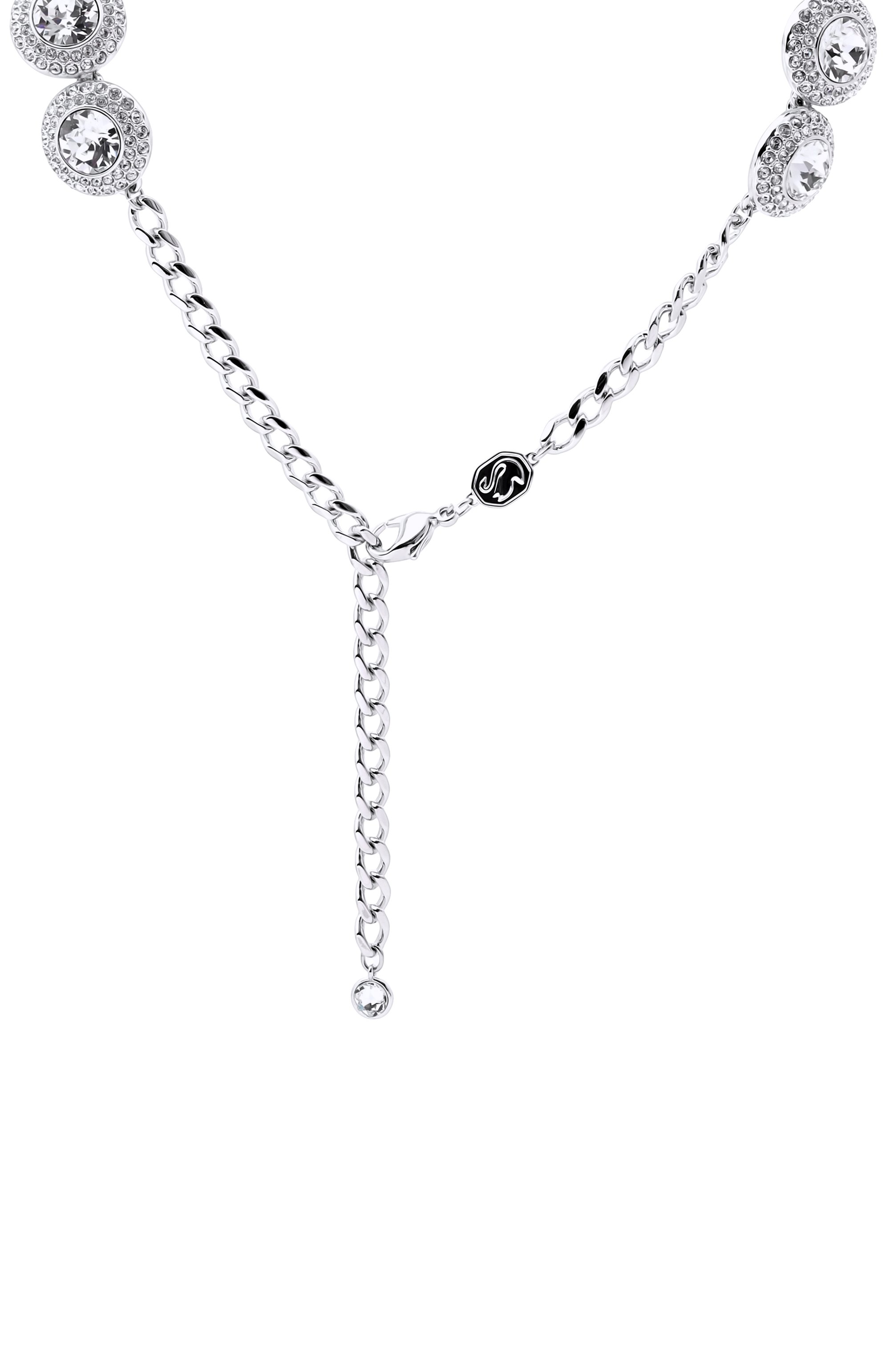 Чокер una angelic SWAROVSKI серебряного цвета по цене 49950 руб., арт. 5733194, фото 4 Чокер una angelic SWAROVSKI, арт. 5733194, фото 4