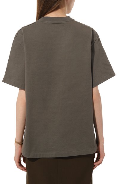 Хлопковая футболка JIL SANDER, арт. J02GC0001/J20215, фото 4