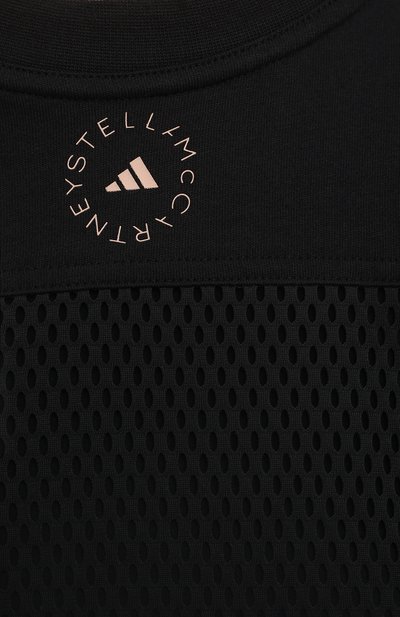 Хлопковый лонгслив ADIDAS BY STELLA MCCARTNEY черного цвета по цене 8425 руб., арт. GM5391, фото 5 Хлопковый лонгслив ADIDAS BY STELLA MCCARTNEY, арт. GM5391, фото 5