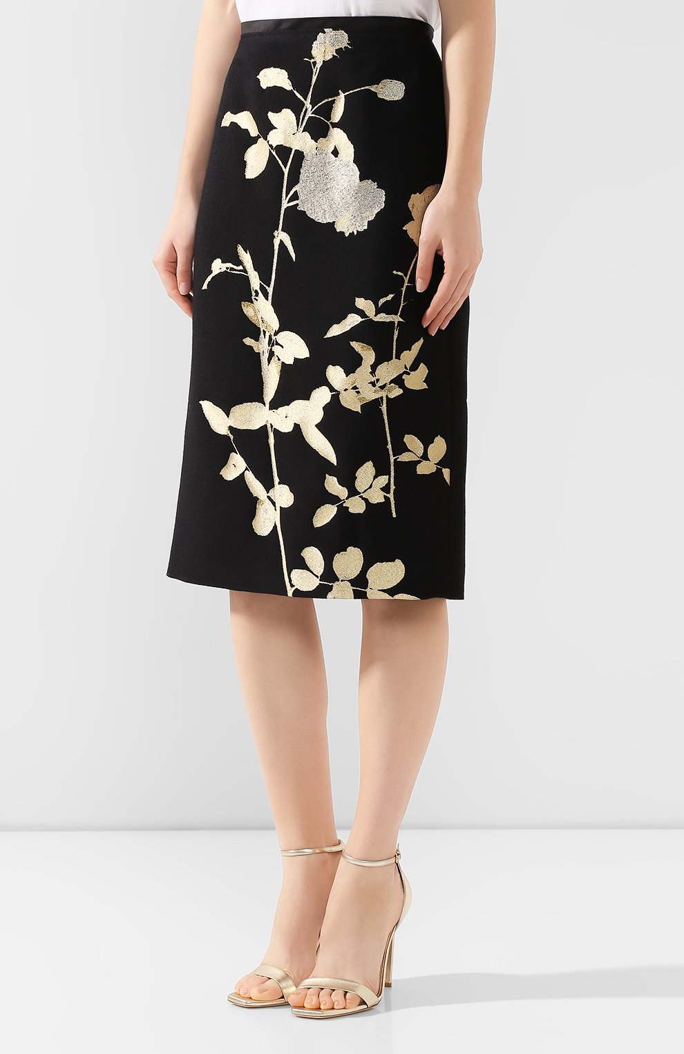 Юбка DRIES VAN NOTEN черного цвета по цене 45400 руб., арт. 192-10852-8361, фото 3 Юбка DRIES VAN NOTEN, арт. 192-10852-8361, фото 3