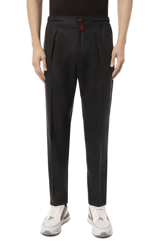 Шерстяные брюки Kiton UP1LAC0165C Серый  UP1LAC0165C Фото 3