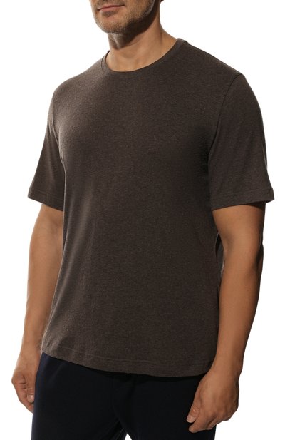 Футболка из хлопка и кашемира CAPOBIANCO, арт. 13M660.WS00./58-60, фото 3