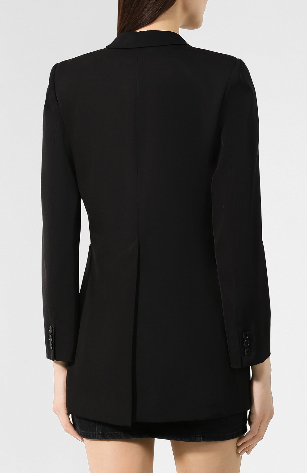 Жакет из вискозы ISABEL MARANT черного цвета по цене 64400 руб., арт. VE0859-19P013I/PURDIE, фото 4 Жакет из вискозы ISABEL MARANT, арт. VE0859-19P013I/PURDIE, фото 4