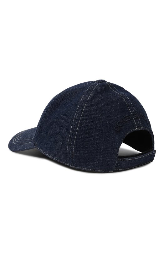 Хлопковая бейсболка Dolce & Gabbana GH764A/G8LS5 Синий  GH764A/G8LS5 Фото 3