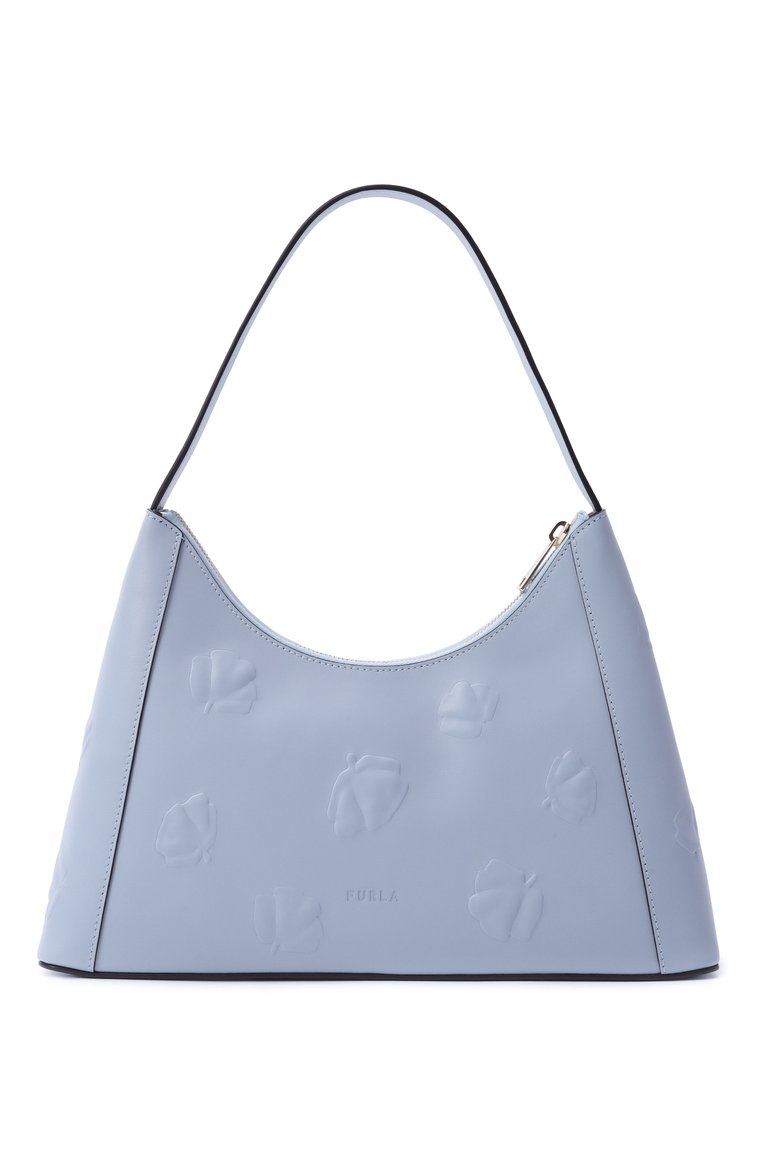 Женская сумка furla diamante small FURLA голубого цвета, арт. WB00782/BX3822 | Фото 6 (Размер: small; Материал: Натуральная кожа; Автоматизация состава: Проставлено; Автоматизация ТО: Проставлено)