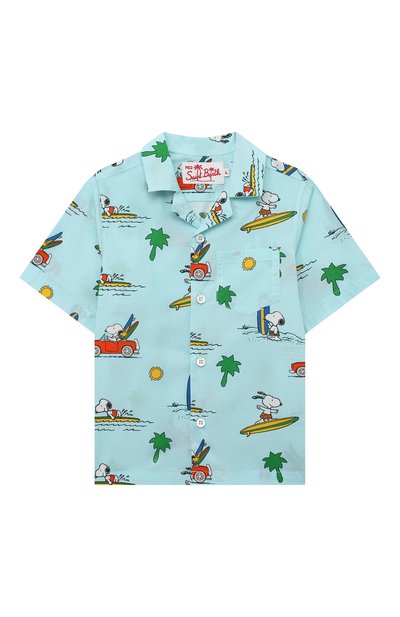 Хлопковая рубашка MC2 SAINT BARTH, арт. STBK KALEA JR/KALE002, фото 1