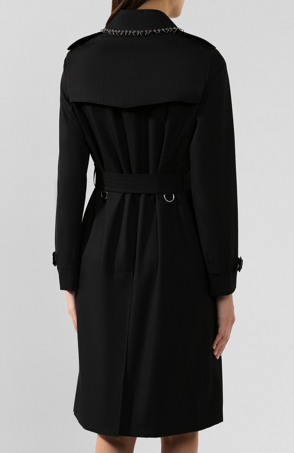 Хлопковый тренч kensington BURBERRY, арт. 8016370, фото 4