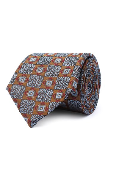 Мужской шелковый галстук CANALI, арт. 18/HJ02866