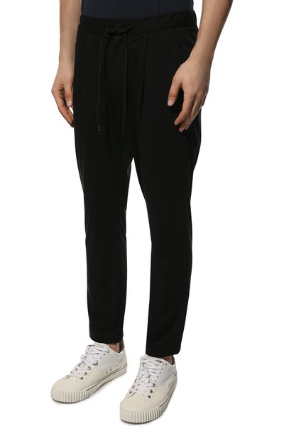 Брюки KAZUYUKI KUMAGAI черного цвета по цене 32700 руб., арт. AP21-033, фото 3 Брюки KAZUYUKI KUMAGAI, арт. AP21-033, фото 3