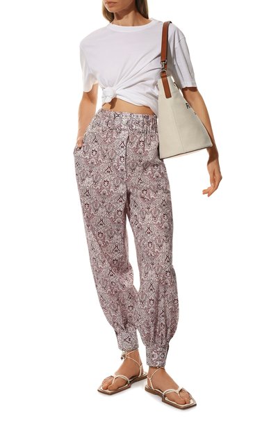 Хлопковые джоггеры NACKIYE, арт. PATM0S HAREM PANTS, фото 2