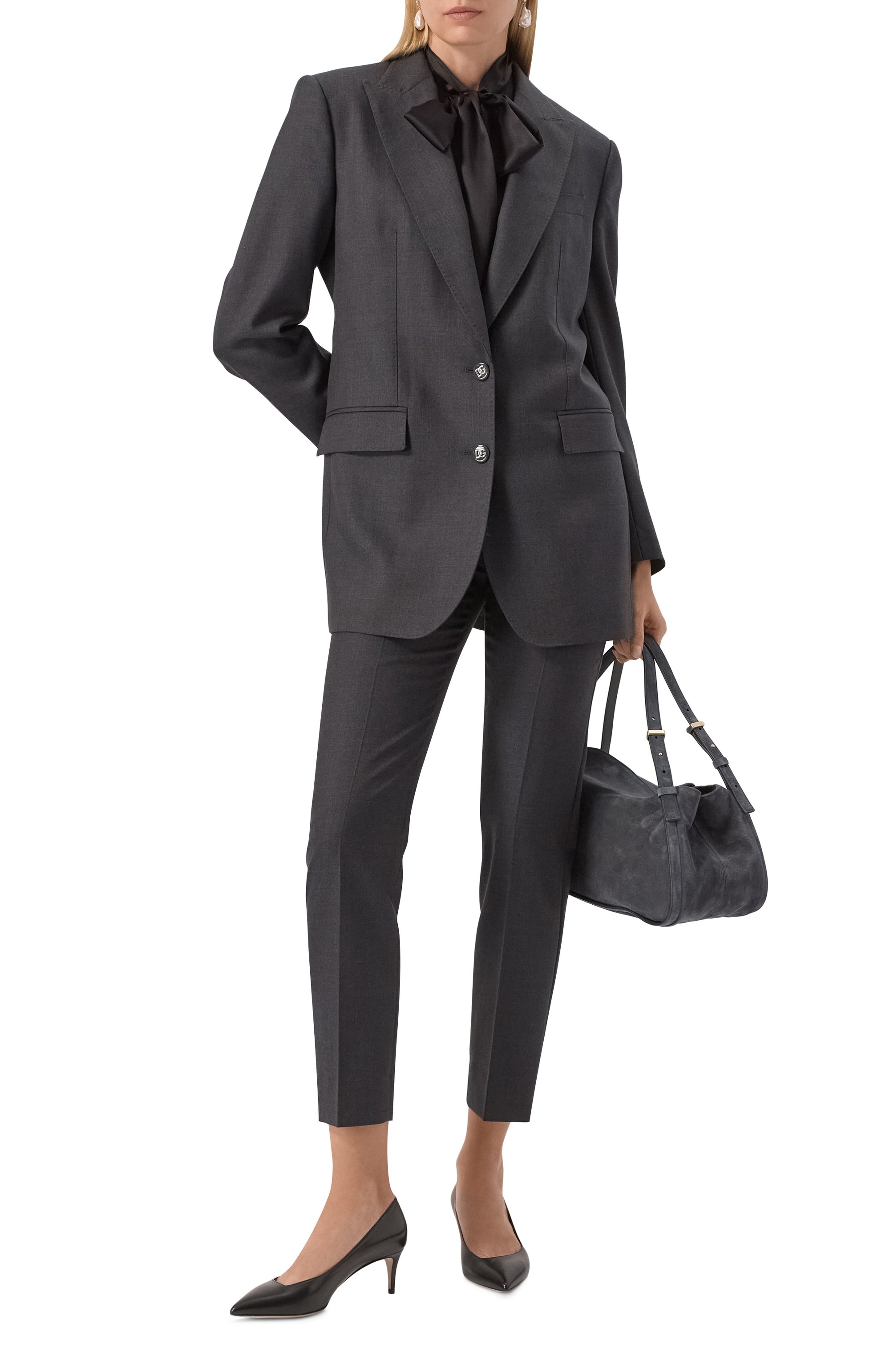 Кожаные туфли GIORGIO ARMANI черного цвета по цене 57950 руб., арт. X1E718/XC087, фото 2 Кожаные туфли GIORGIO ARMANI, арт. X1E718/XC087, фото 2