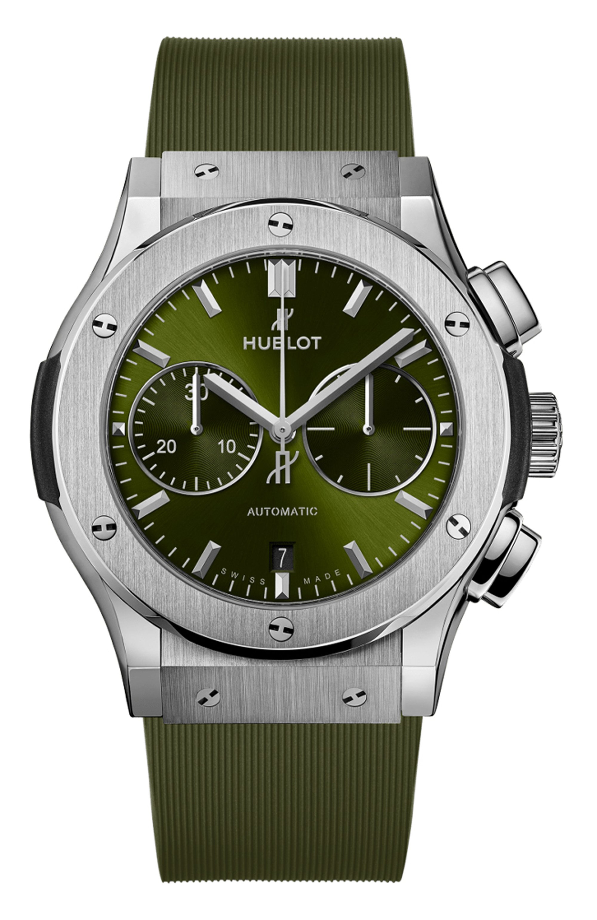 Часы chronograph titanium green HUBLOT, арт. 521.NX.8970.RX, фото 1
