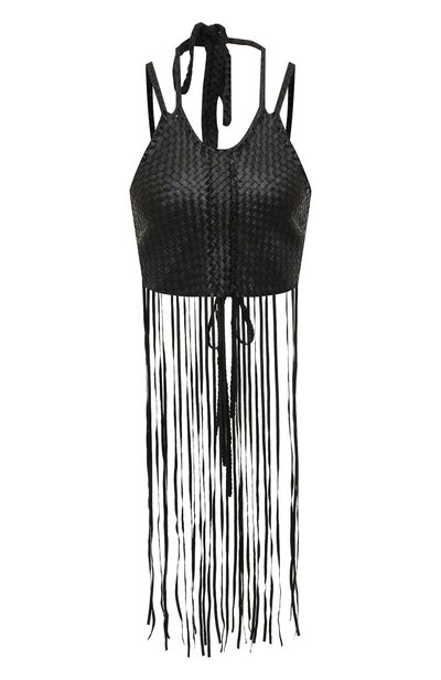 Женский кожаный топ CHLOÉ, арт. CHC22SCH21209