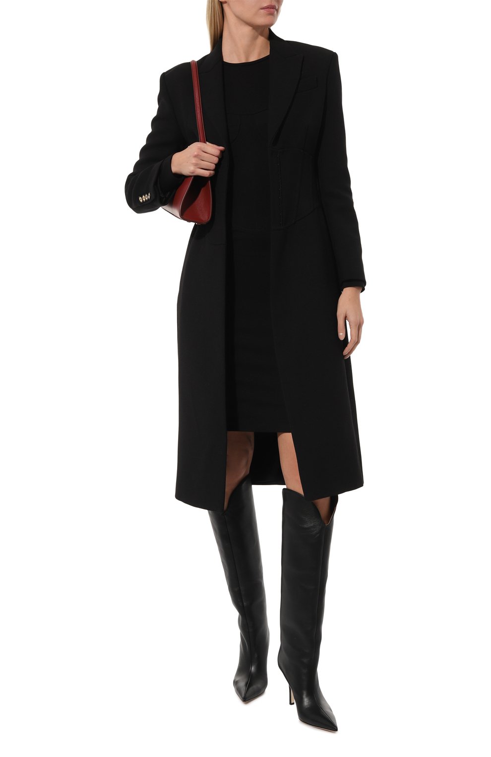 Шерстяное пальто PINKO, арт. 101979/A070, фото 2