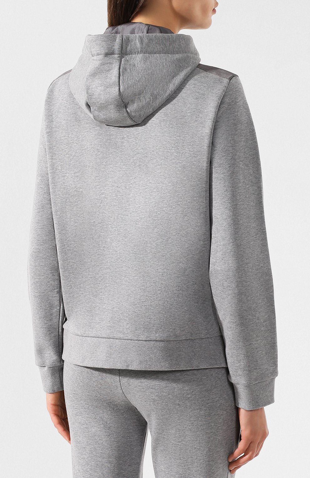 Хлопковый кардиган с капюшоном MONCLER, арт. D2-093-84521-00-809BE, фото 4