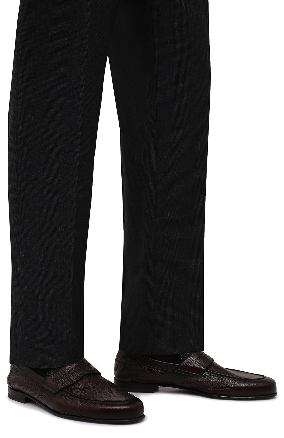 Кожаные пенни-лоферы BARRETT, арт. 171U064.29/CERV0 ASP0RTABILE, фото 3