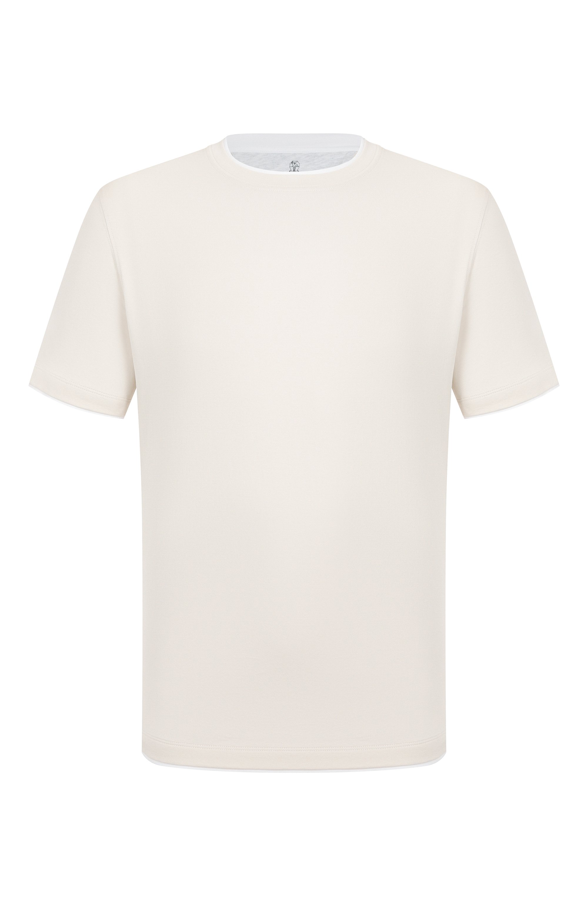 Хлопковая футболка BRUNELLO CUCINELLI, арт. M0B137427, фото 1