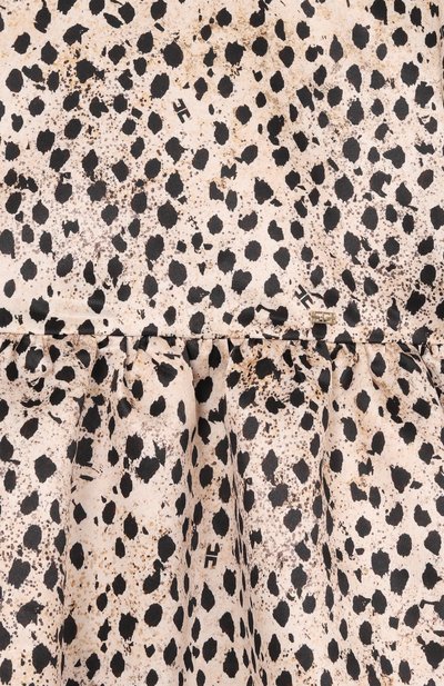 Блузка ELISABETTA FRANCHI LA MIA BAMBINA леопардового цвета по цене 23550 руб., арт. EFCA2890/RAE02, фото 3 Блузка ELISABETTA FRANCHI LA MIA BAMBINA, арт. EFCA2890/RAE02, фото 3