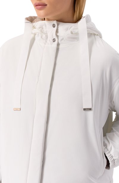 Утепленная куртка HERNO белого цвета по цене 99500 руб., арт. GC00070DR/12387SZ, фото 5 Утепленная куртка HERNO, арт. GC00070DR/12387SZ, фото 5