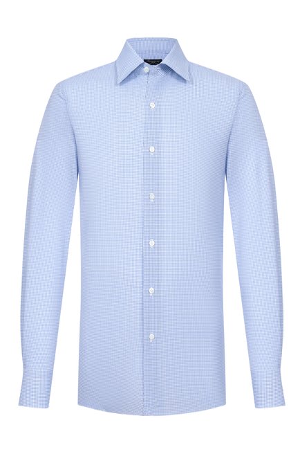 Мужская сорочка из хлопка и льна FINAMORE 1925, арт. NAP0LI 1 R0DI Z L/C0396
