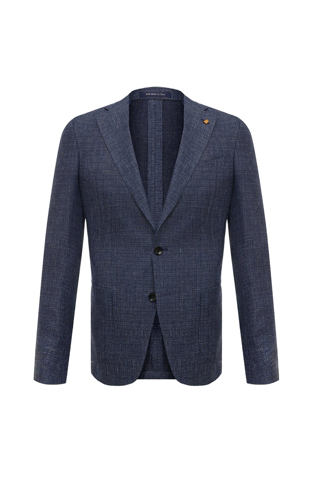 Пиджак из шерсти и льна SARTORIA LATORRE синего цвета по цене 84300 руб., арт. EF74/UF1253, фото 1 Пиджак из шерсти и льна SARTORIA LATORRE, арт. EF74/UF1253, фото 1