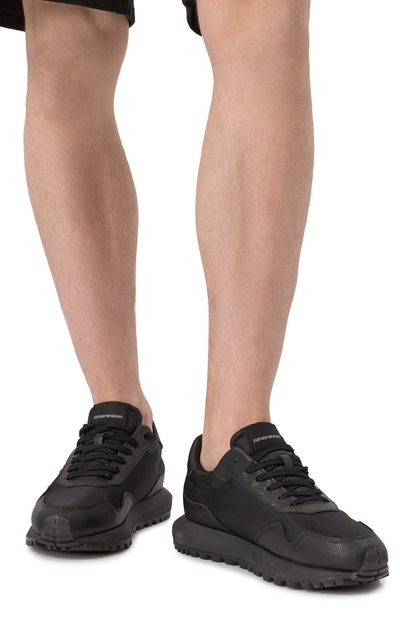 Комбинированные кроссовки EMPORIO ARMANI, арт. X4X630/XN877, фото 3