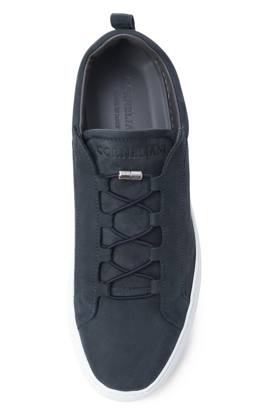 Замшевые кеды Corneliani 27TM63/2720947 Синий  27TM63/2720947 Фото 5