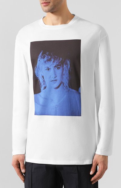 Хлопковый лонгслив RAF SIMONS, арт. 192-132-19001, фото 3