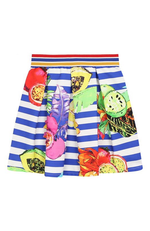 

Хлопковая юбка Stella Jean Kids, Разноцветный