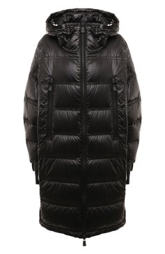 Женский пуховик rochelair MONCLER GRENOBLE черного цвета, арт. I20981C00002/539JH | Фото 1 (Рукава: Длинные; Длина (верхняя одежда): До середины бедра; Материал внешний: Синтетический материал; Кросс-КТ: Пуховик; Материал сплава: Проставлено; Драгоценные камни: Проставлено; Материал утеплителя: Пух и перо; Стили: Кэжуэл)