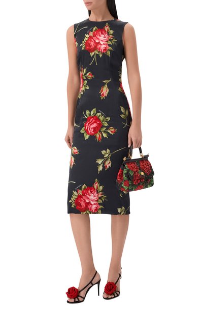 Атласные босоножки keira 90 DOLCE & GABBANA, арт. CR2029/A0620, фото 3