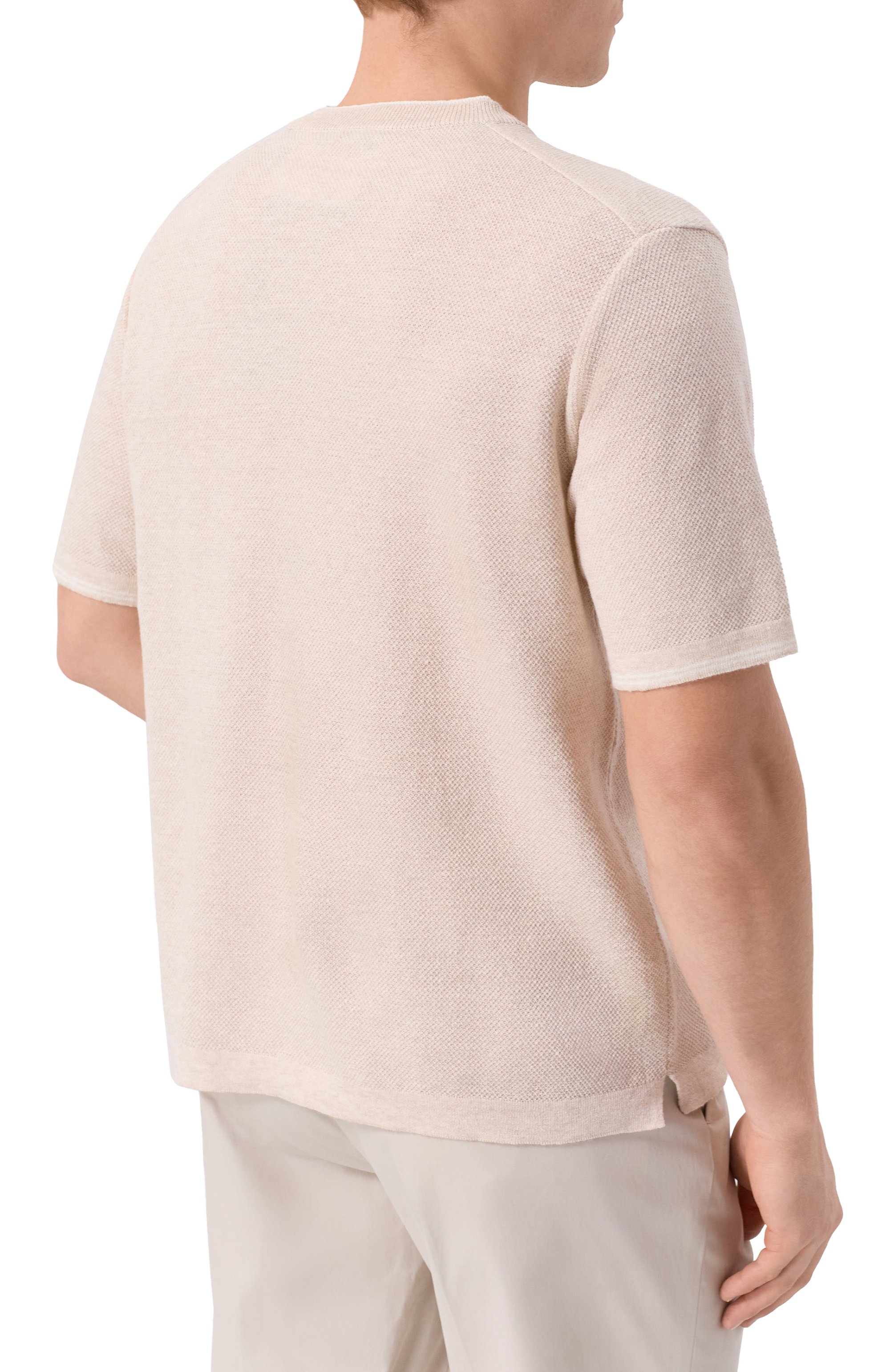 Джемпер изо льна и хлопка PAUL&SHARK, арт. 26411552, фото 4