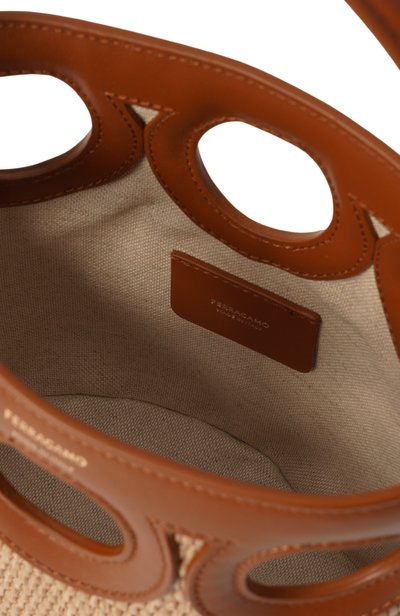 Сумка-тоут gancini  FERRAGAMO, арт. 220952/783842, фото 5