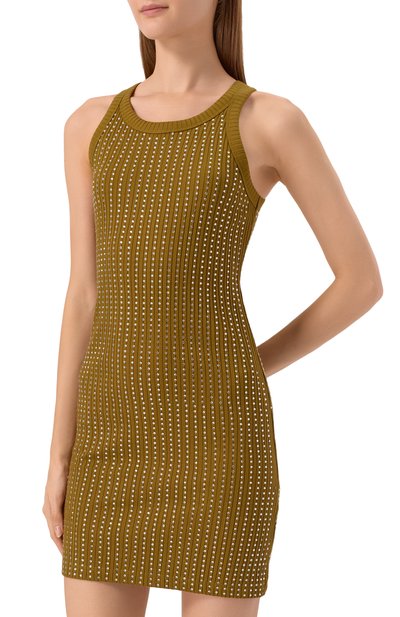 Хлопковое платье THE ATTICO, арт. 251WCW00206/JJJ051TR, фото 3