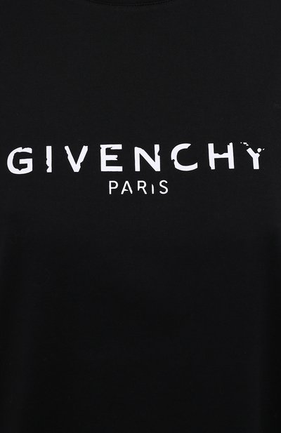 Хлопковая футболка GIVENCHY, арт. BW708F3Z0Y, фото 5