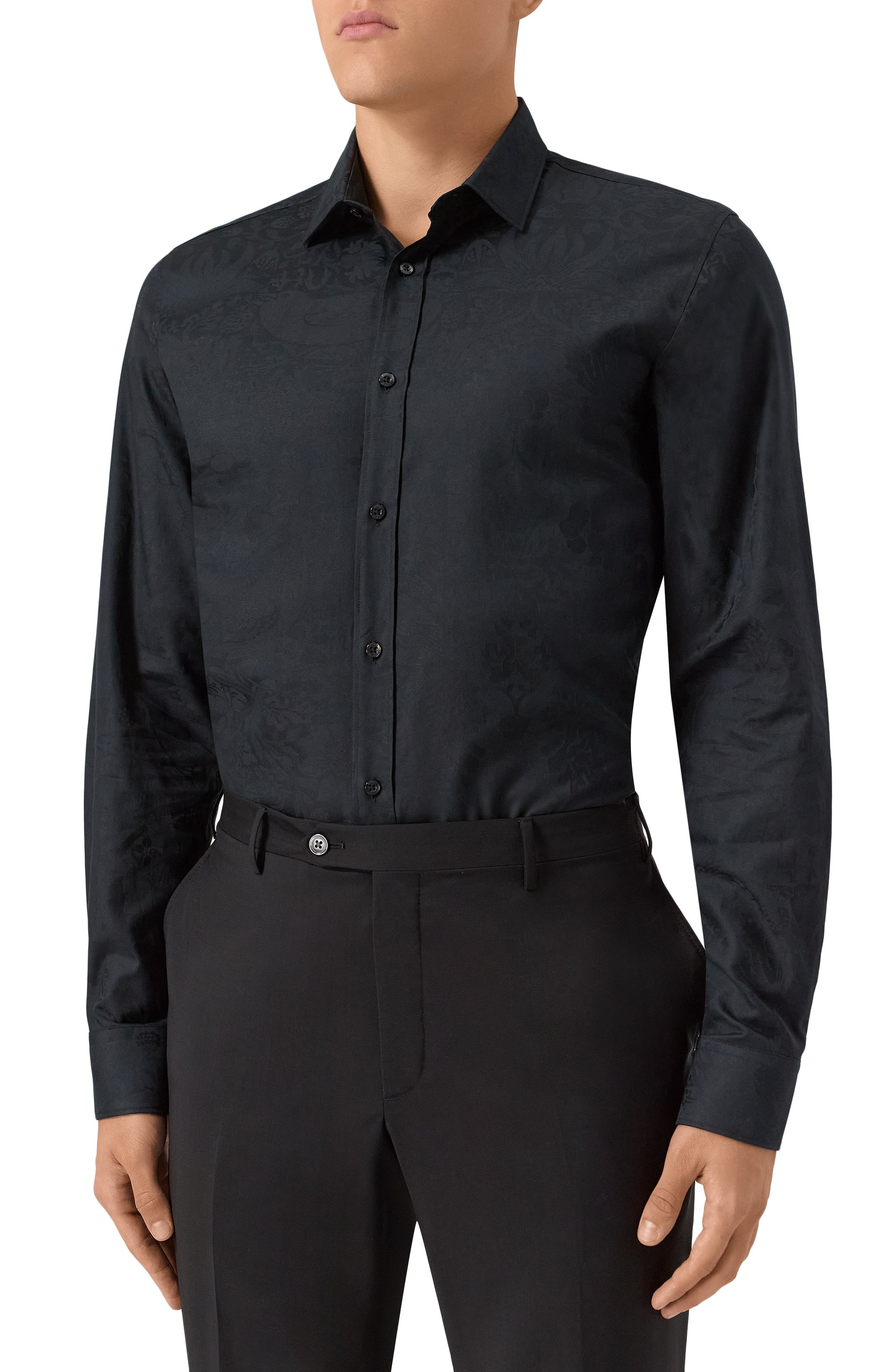 Хлопковая сорочка HUGO, арт. 50544981, фото 3