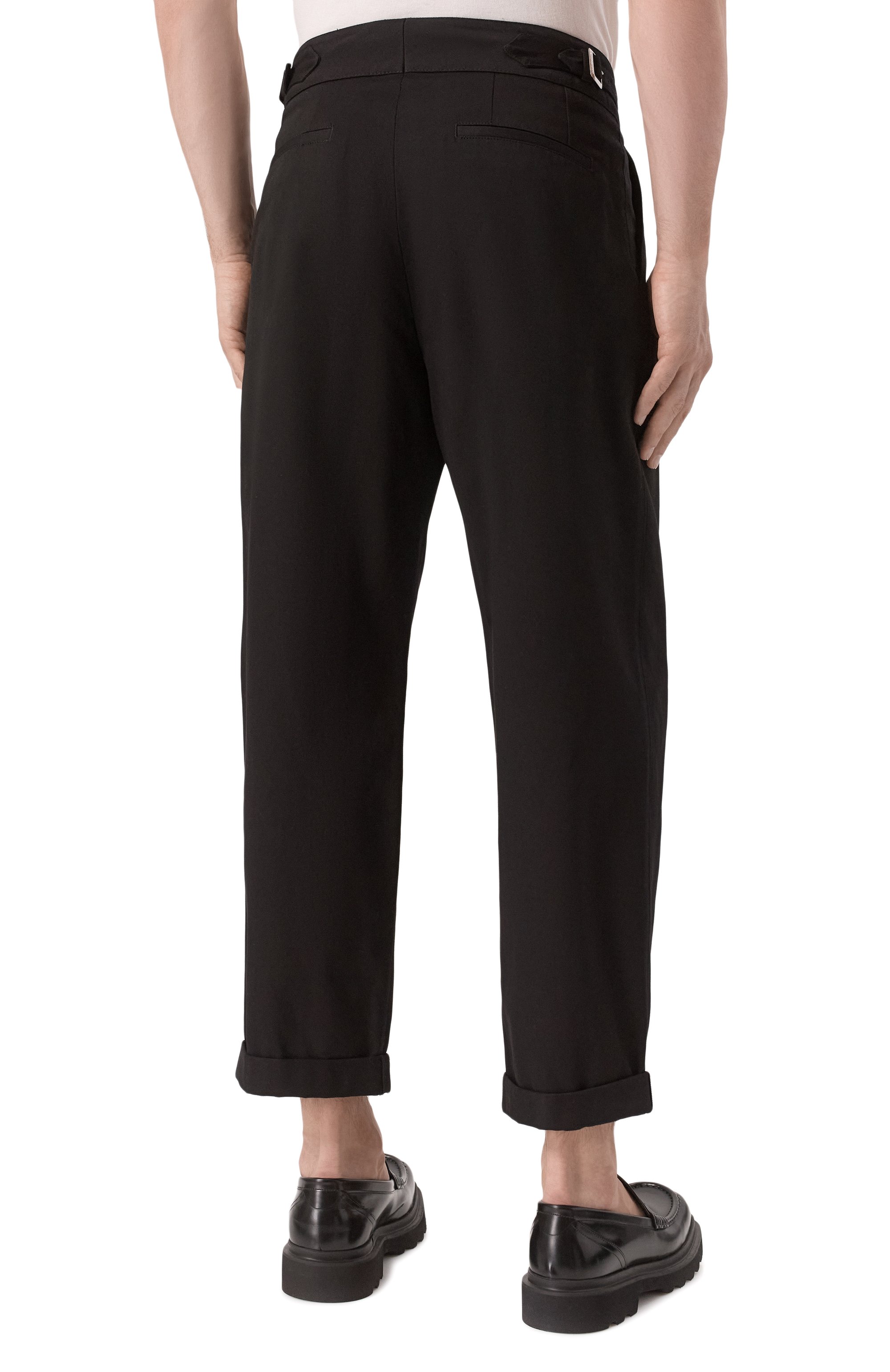 Хлопковые брюки DOLCE & GABBANA, арт. GP11LT/FU6X8, фото 4