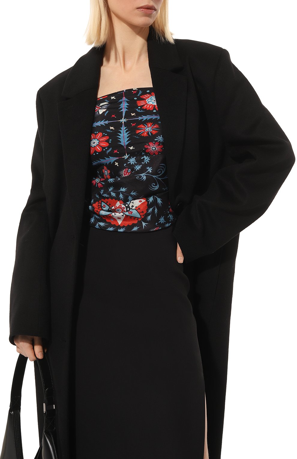 Шелковый платок сюзане GOURJI, арт. T21SUZ7BKR, фото 3