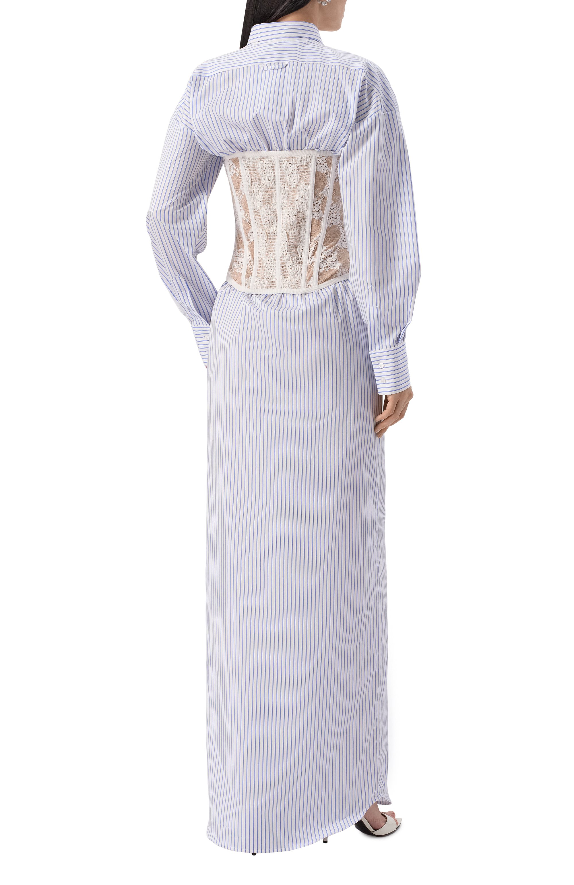 Хлопковое платье GIUSEPPE DI MORABITO, арт. 04SSLD146 04424, фото 4