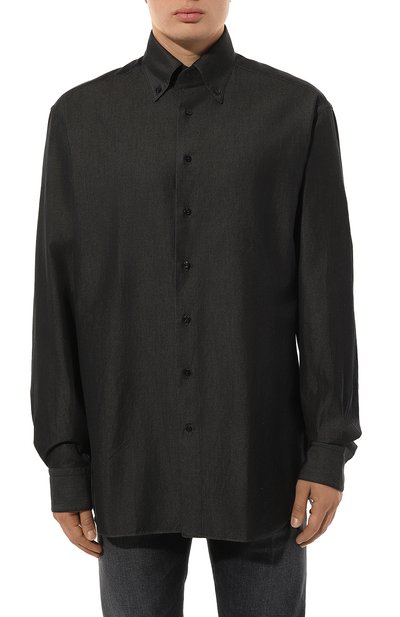 Хлопковая рубашка ZILLI, арт. CLAC01ZS4500RZS305623, фото 3