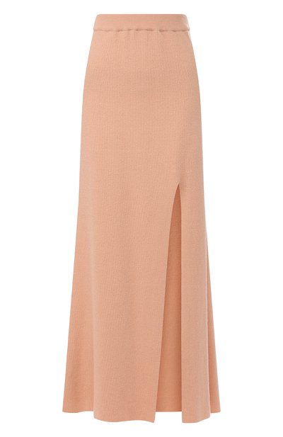 Женская юбка NANUSHKA, арт. PAAK_APRIC0T_CASHMERE BLEND RIB