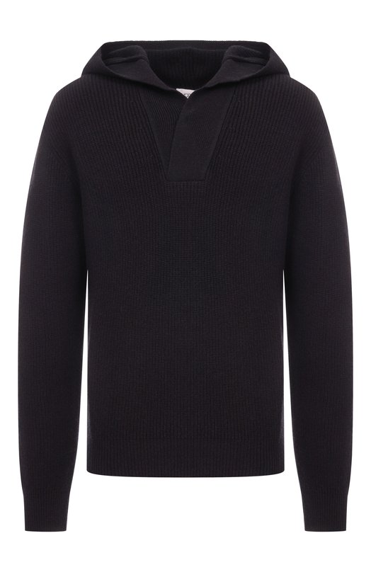 Пуловер из шерсти и кашемира Laneus F5LAMAKH006 Чёрный F5LAMAKH006