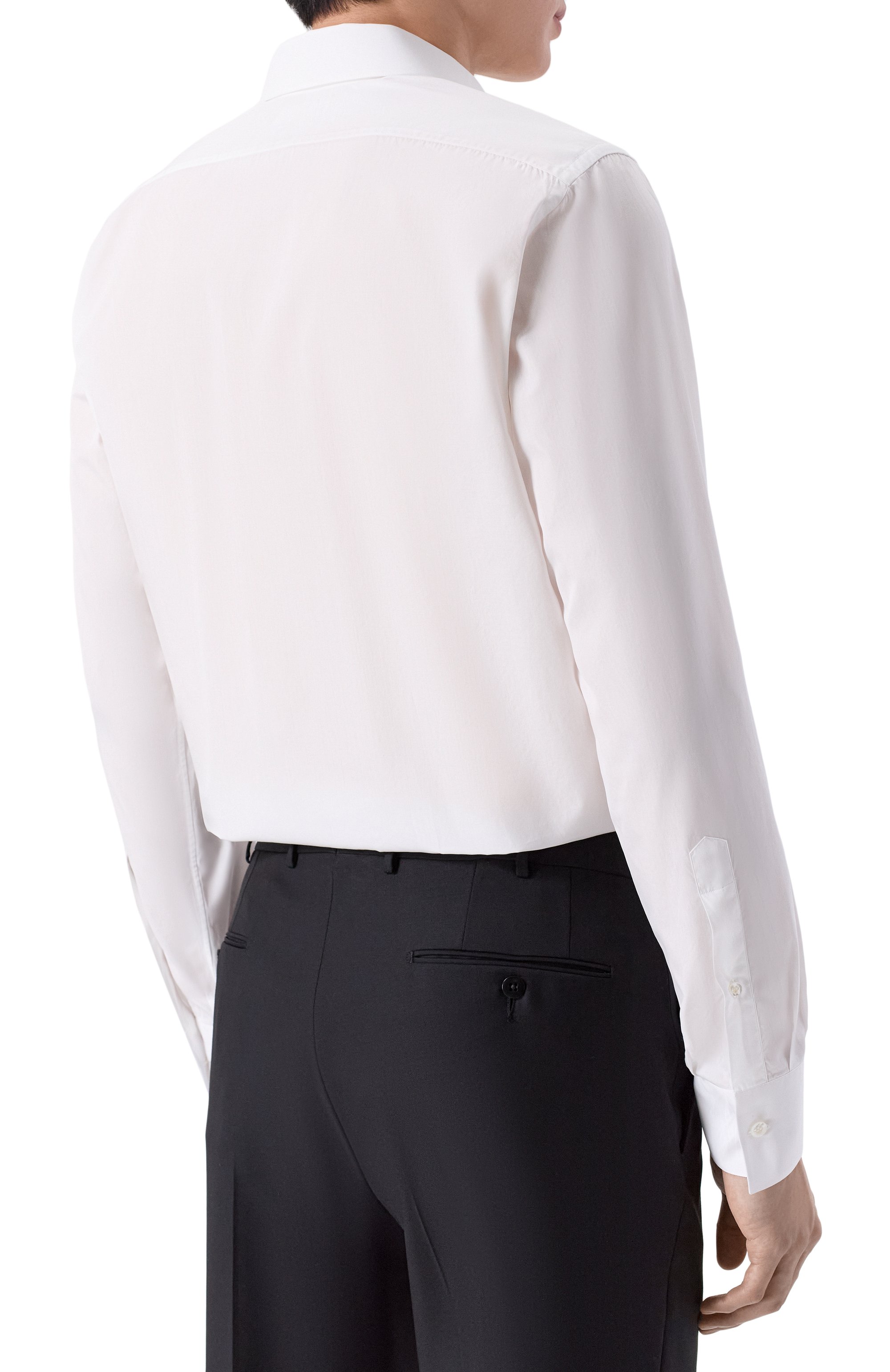 Хлопковая сорочка MVST, арт. M0RBIDA/ALBERT0/SQUARED/F339463-KING S0YELLA 240/G, фото 4