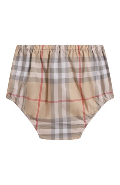 Хлопковый комплект из платья и шорт BURBERRY, арт. 8109060, фото 5
