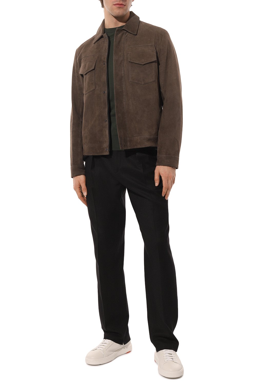 Замшевая куртка BOSS, арт. 50485066, фото 2