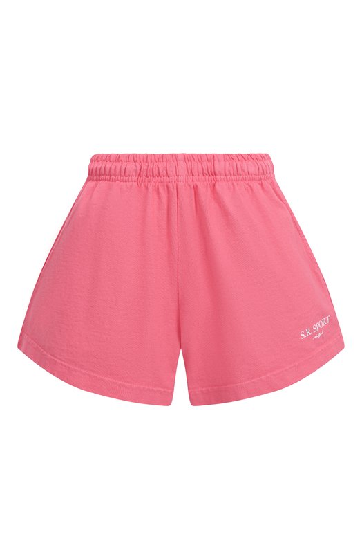 Хлопковые шорты Sporty and Rich SH037612304P139 Розовый SH037612304P139