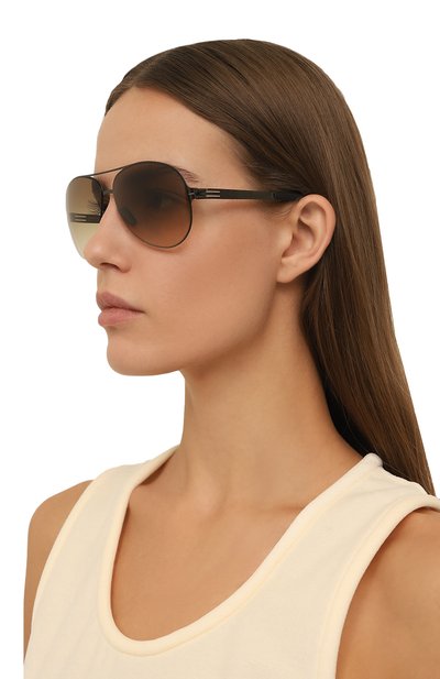 Солнцезащитные очки IC! BERLIN, арт. IB-RAF S. 0132 GUN METAL BR0WN/SAND NYL0N 023302, фото 2