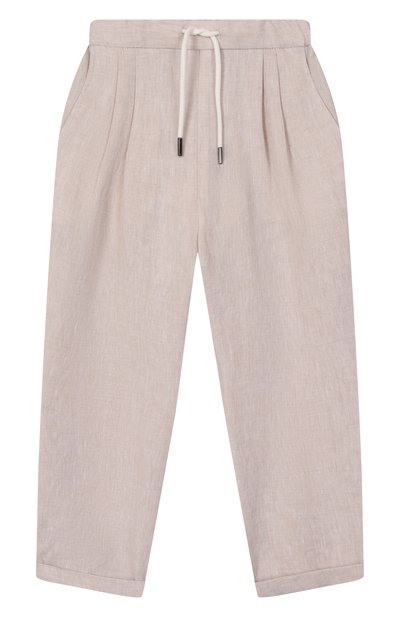Льняные брюки BRUNELLO CUCINELLI, арт. BH249P113A
