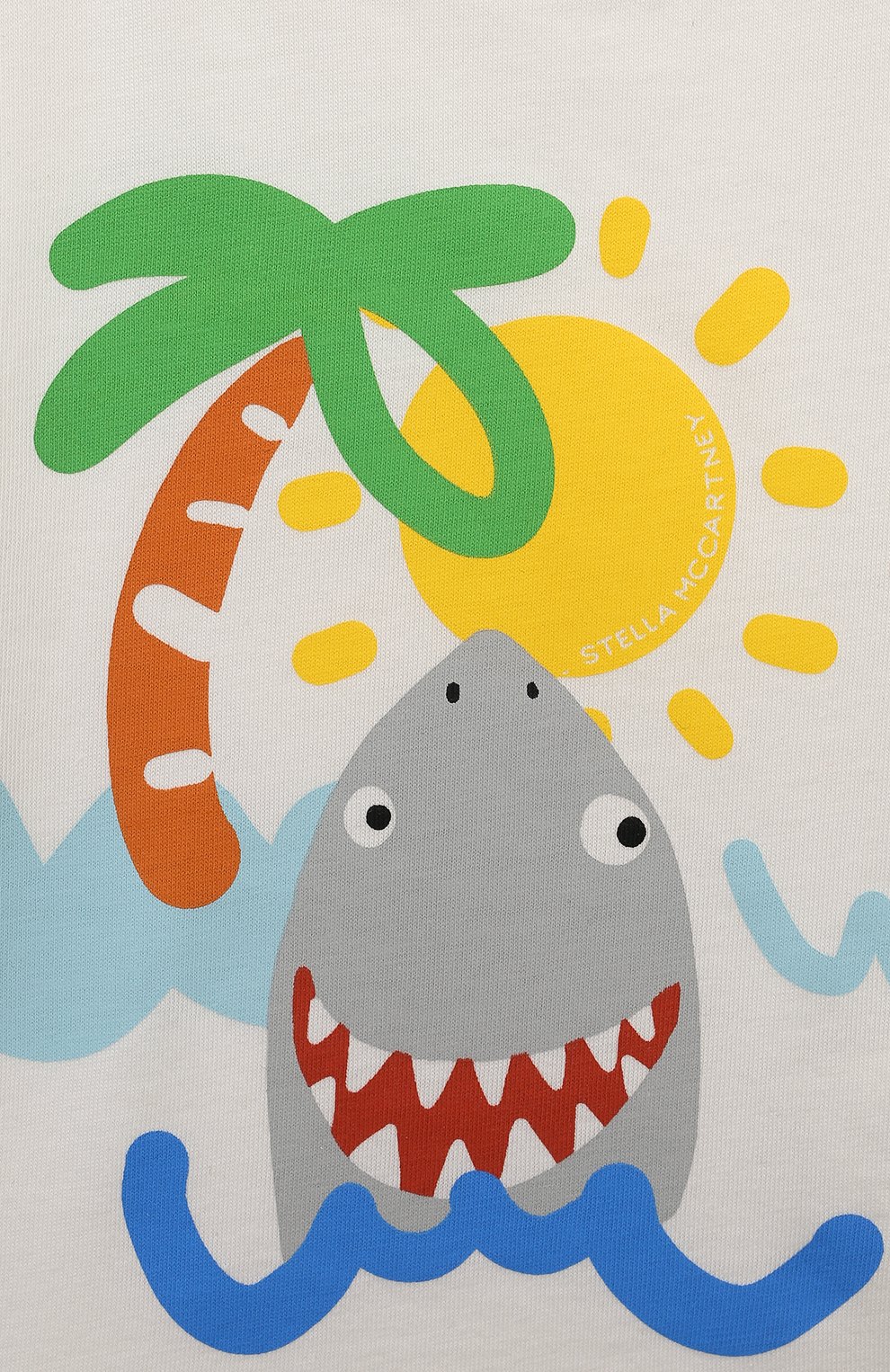 Хлопковая футболка STELLA MCCARTNEY, арт. TU8611, фото 3