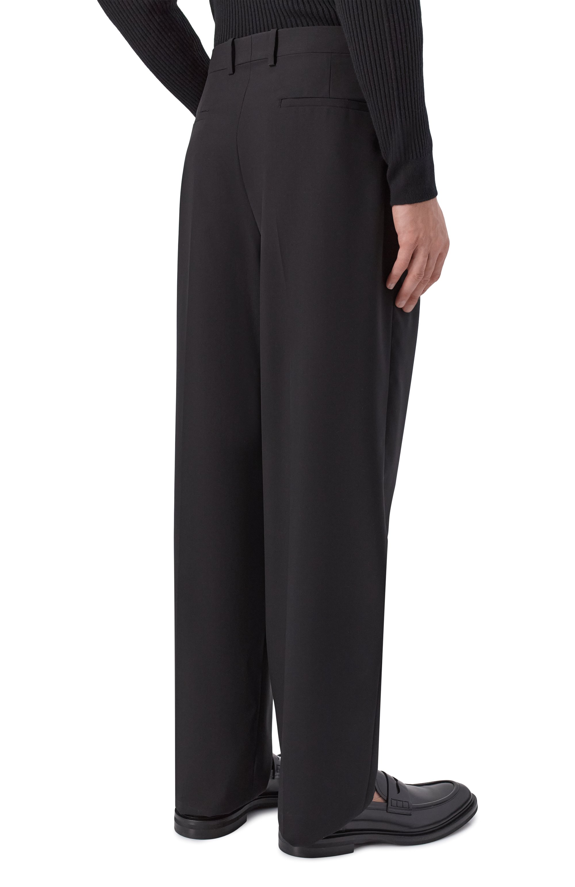 Шерстяные брюки JIL SANDER, арт. J22KA0385/J40249, фото 4